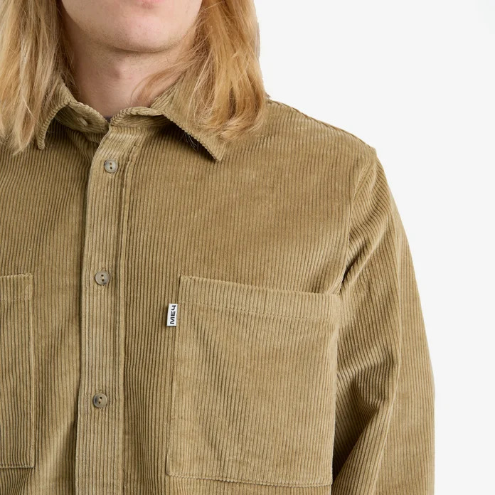Рубашка Меч CORDUROY SHIRT Old Gold
