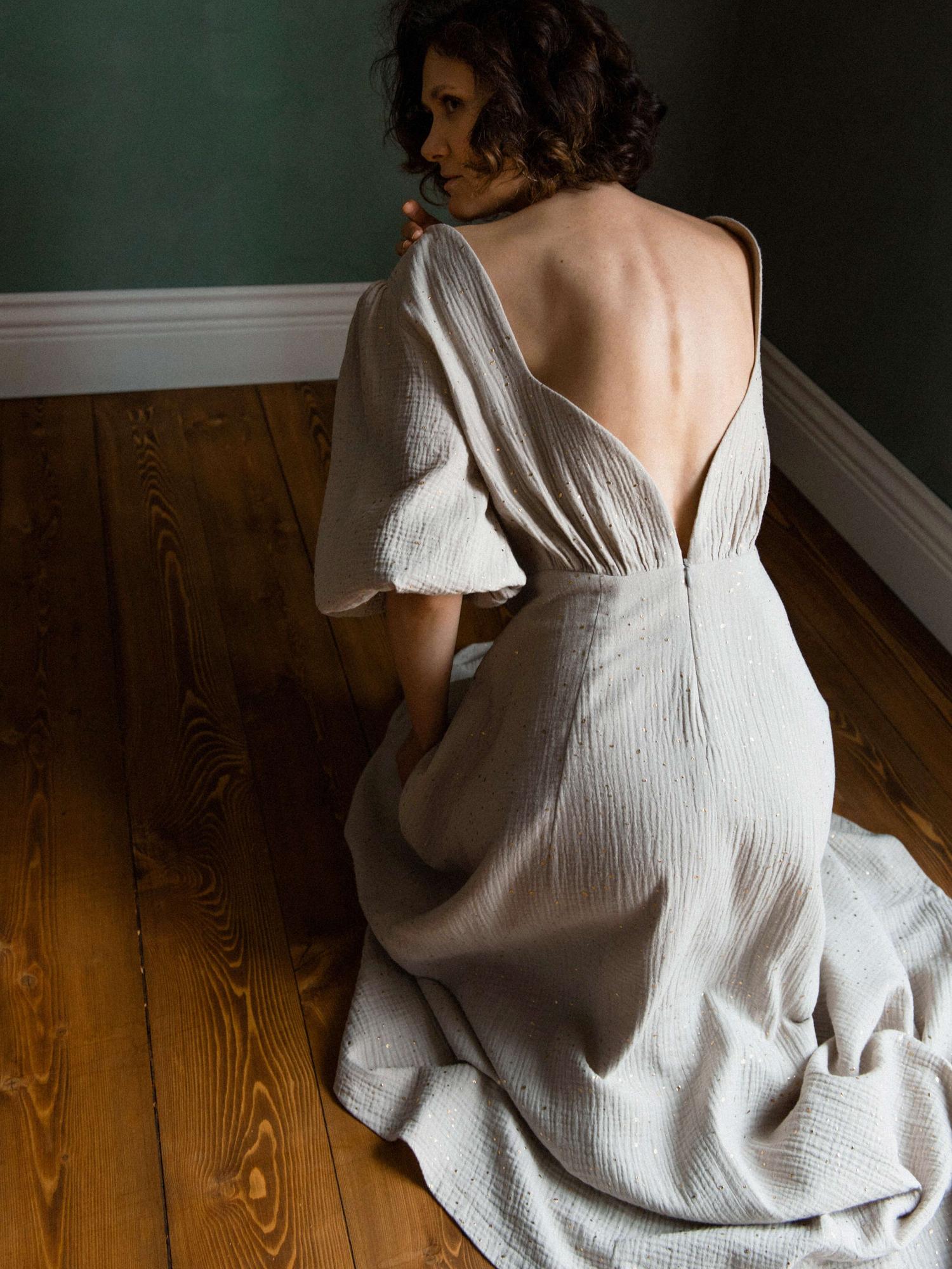 Платье с искрами