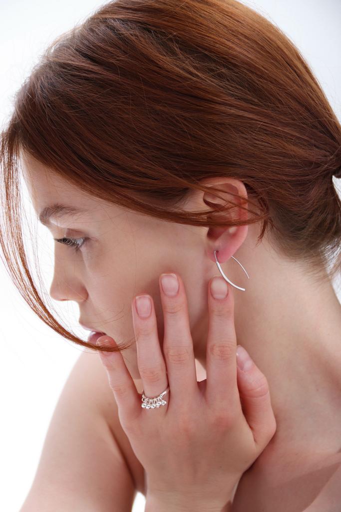 серьги дуга