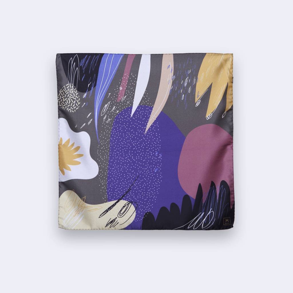 Платок-паше "Лиловый"