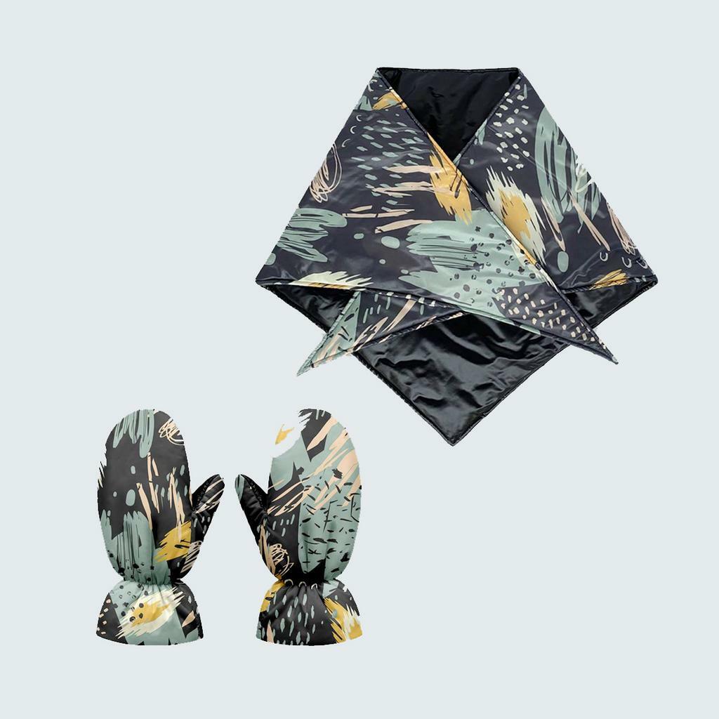 Косынка+рукавицы "Жарки"