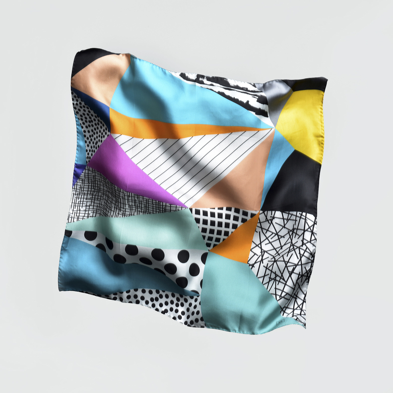 Платок-каре "Геометрия-2"