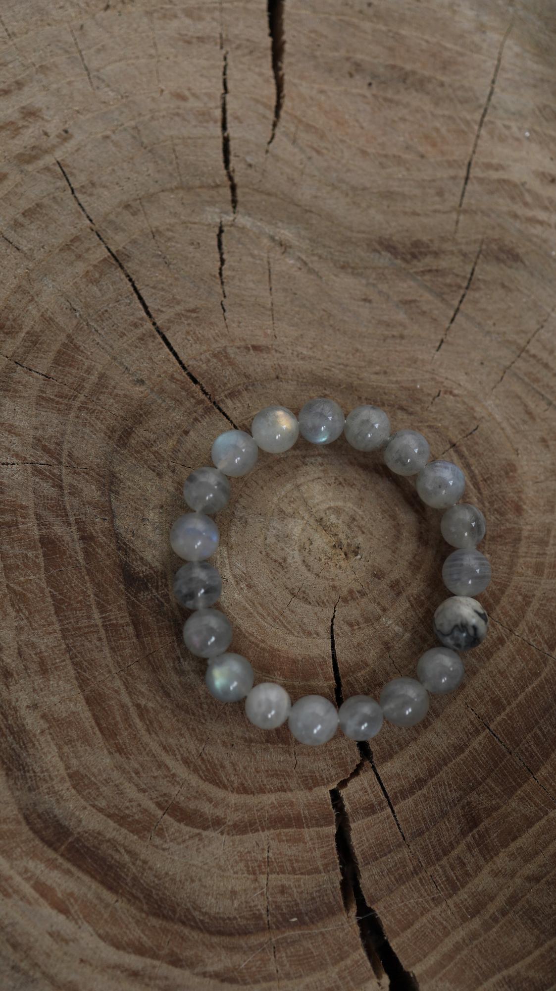 Jasper Labradorite Bracelet I Браслет из яшмы и лабрадорита
