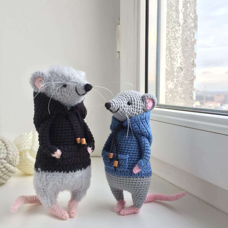 Крыска в худи (мастер-класс)