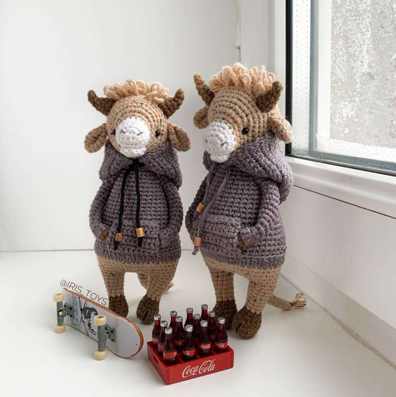 Бык в худи (мастер-класс)