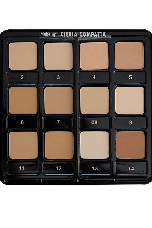 Компактная пудра в палитре