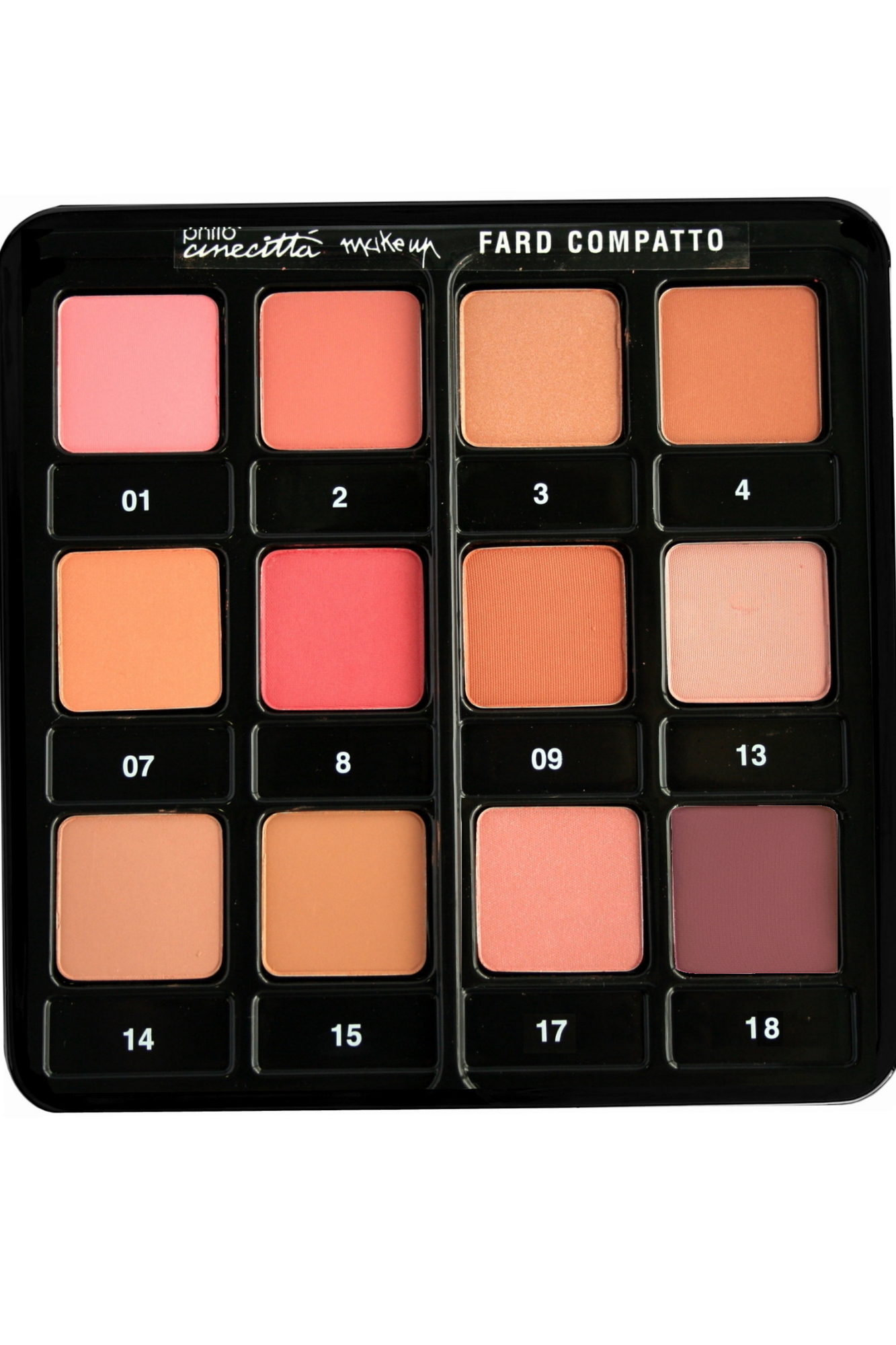 Румяна в палитре