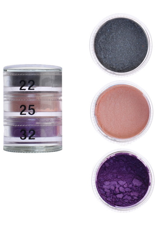 Рассыпчатые тени в пирамиде / 3 цвета