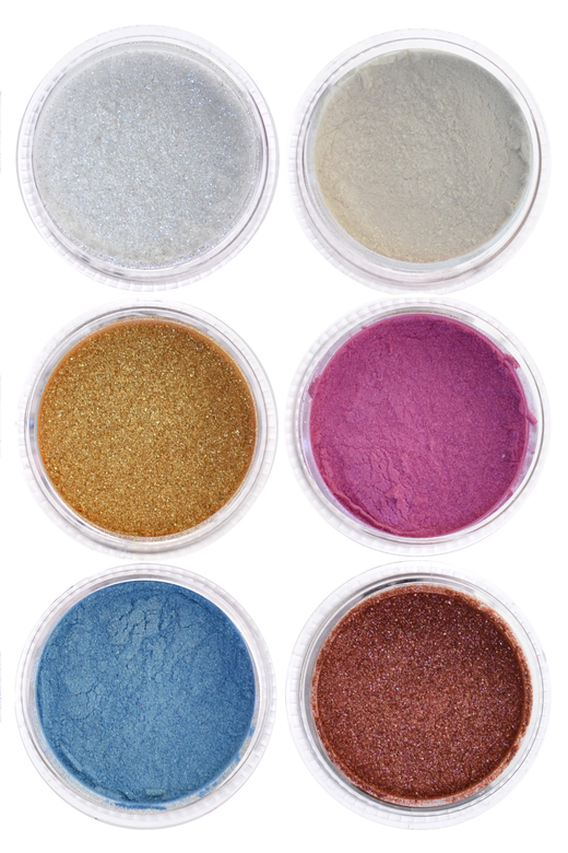 Рассыпчатые тени в пирамиде / 6 цветов