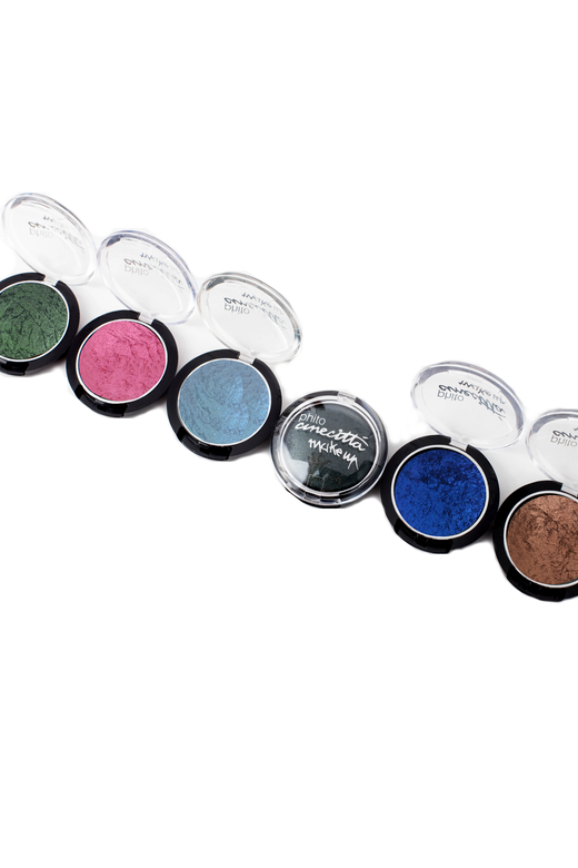 Тени запеченные с бриллиантовым эффектом