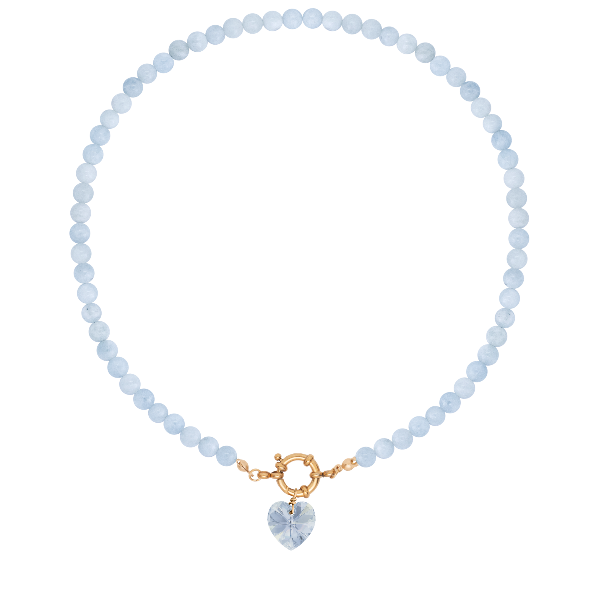 Чокер OCEAN из аквамарина