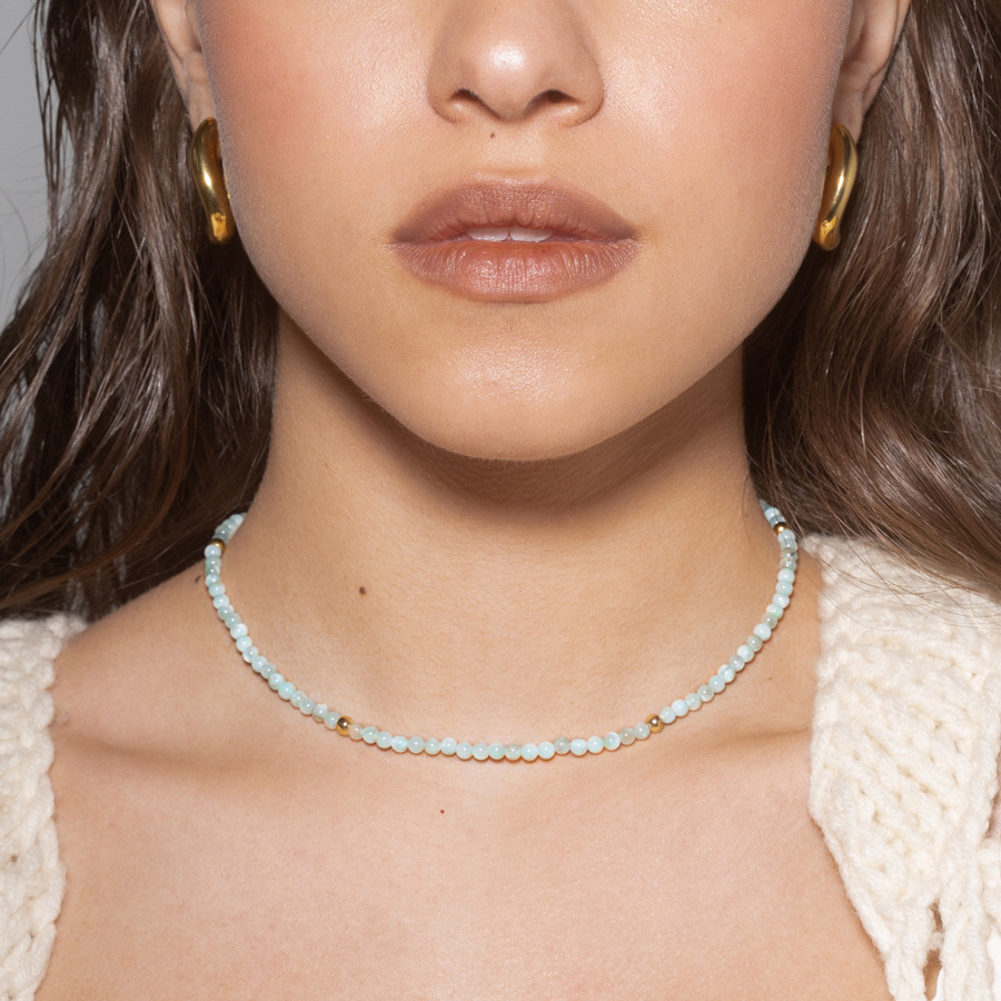 Чокер BOY'S TEARS из арагонита