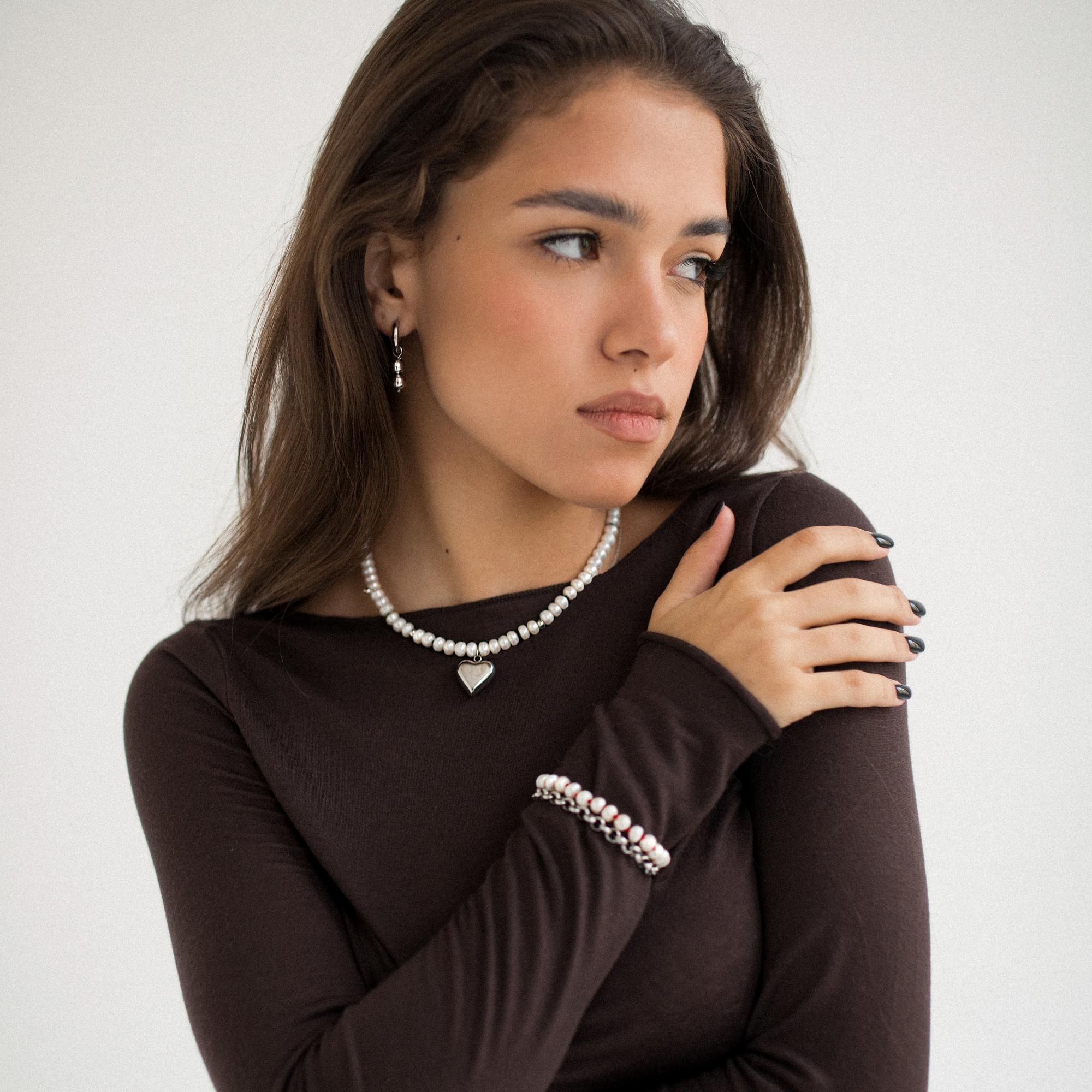 Чокер ROCKET QUEEN из жемчуга