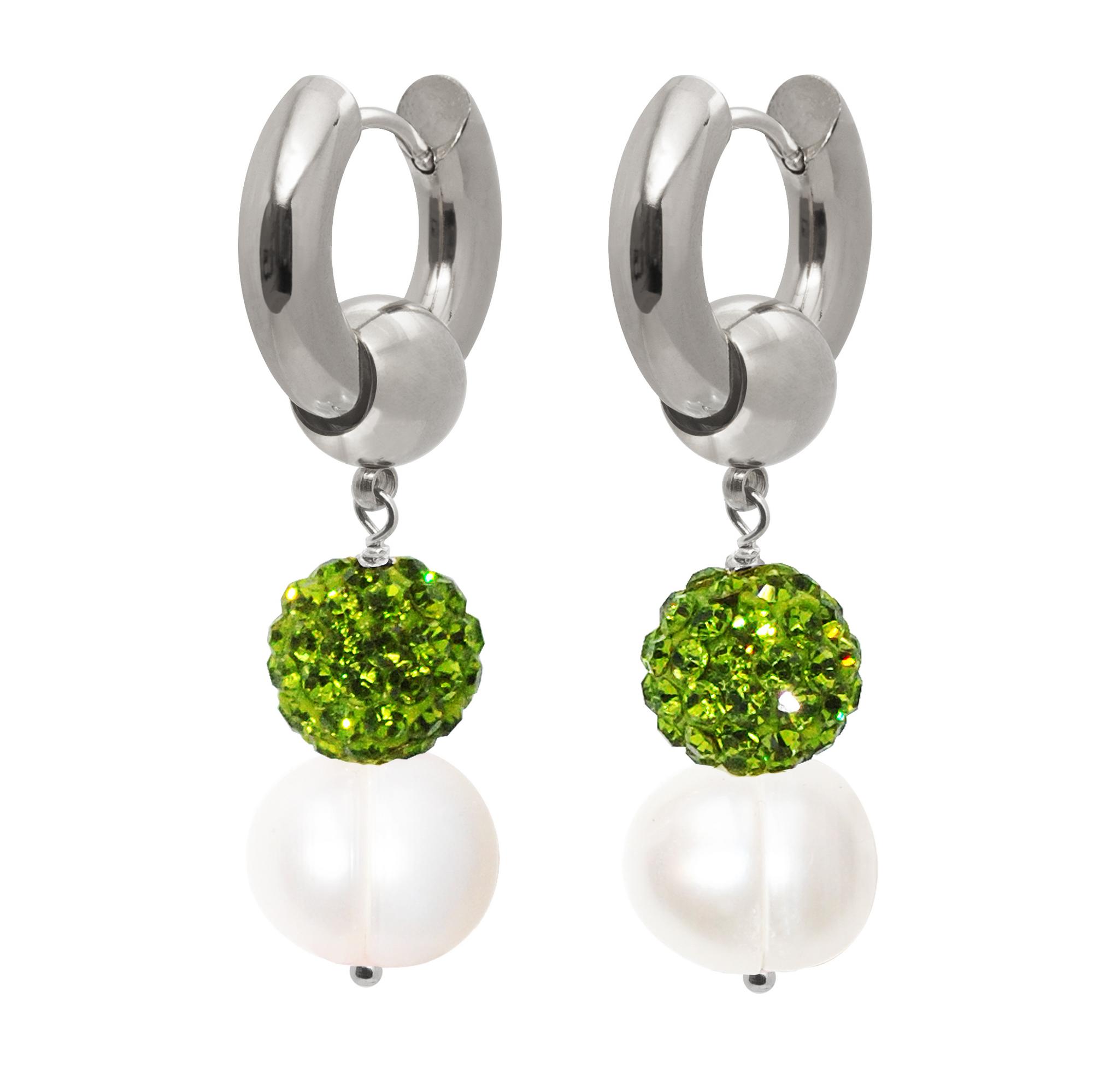 Серьги LUSH с жемчугом