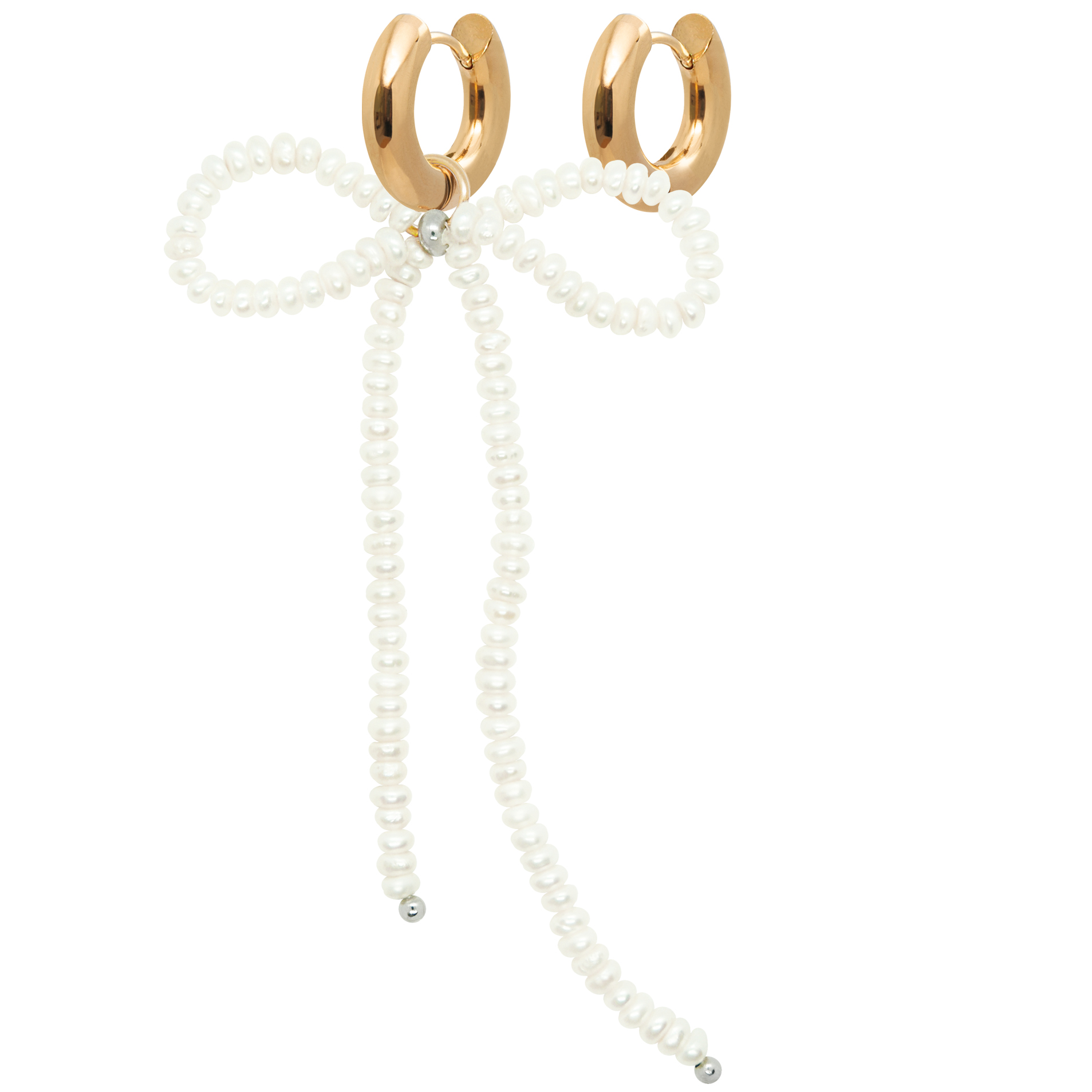 Серьги MATERIAL GIRL из жемчуга
