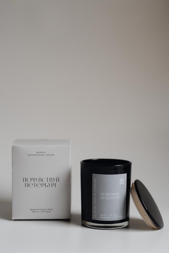Соевая свеча "Вечерний Петербург", 200 мл