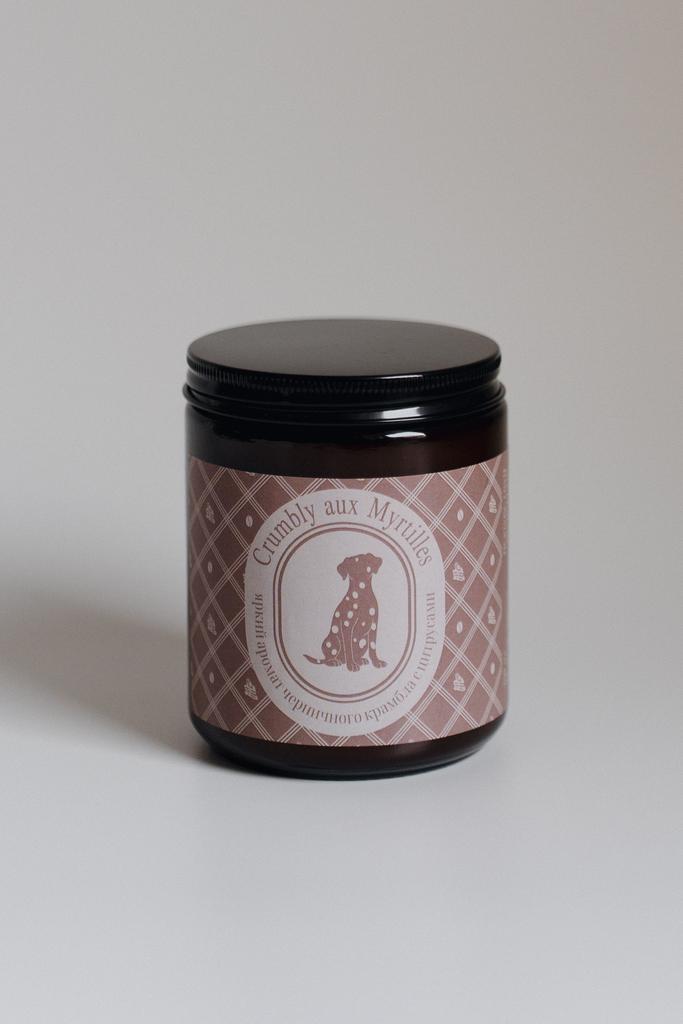 Соевая свеча "Crumbly aux Myrtilles" (черничный крамбл)