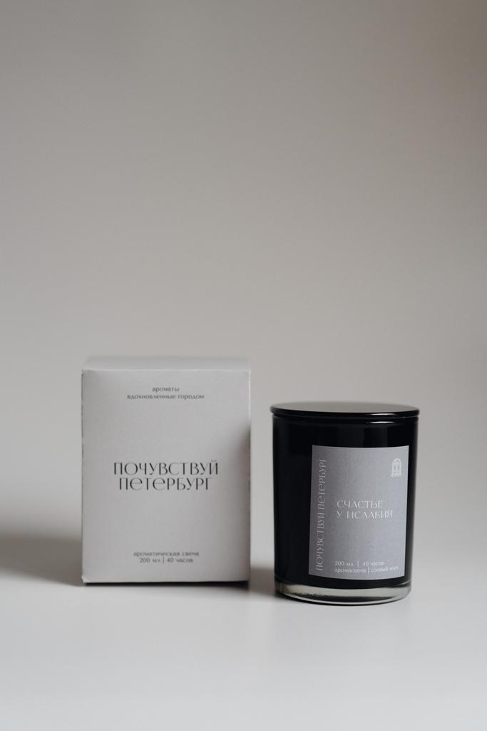 Соевая свеча "Счастье у Исаакия", 200 мл