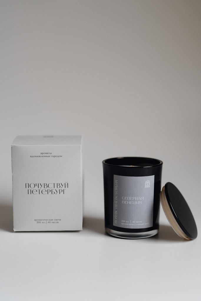 Соевая свеча "Северная Венеция", 200 мл