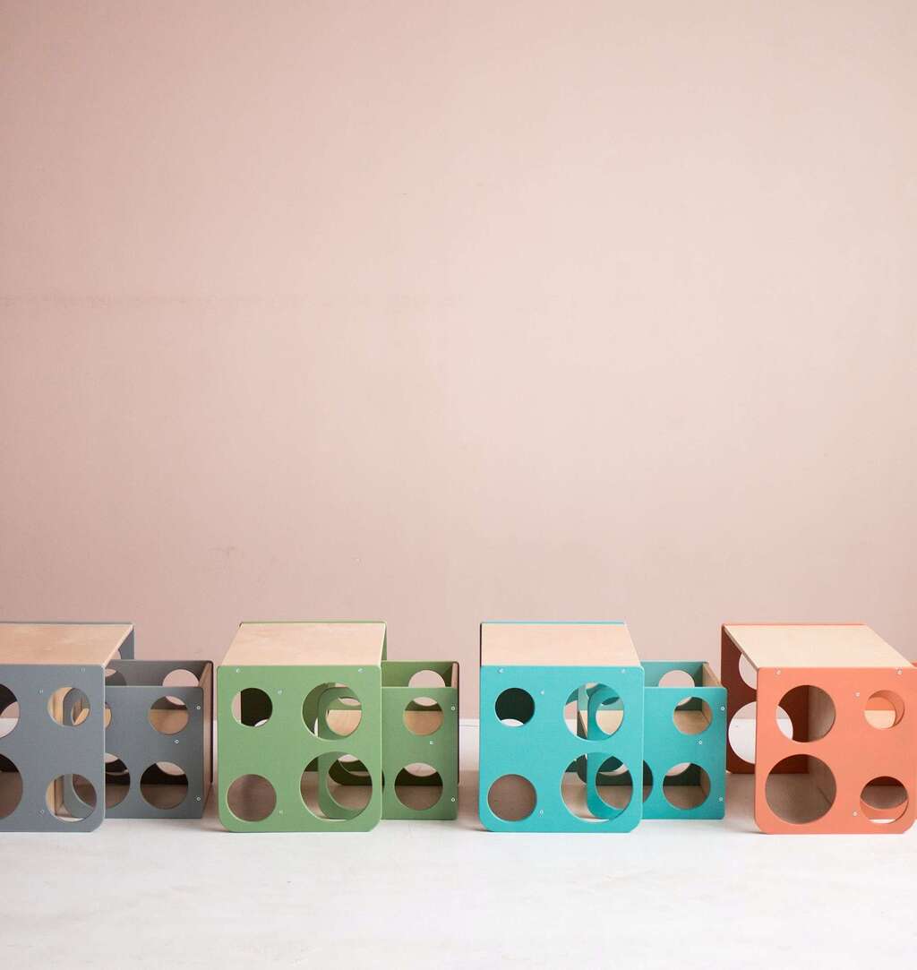 Сет "Столик-скамья и первый стульчик" КОЛО с 1 года