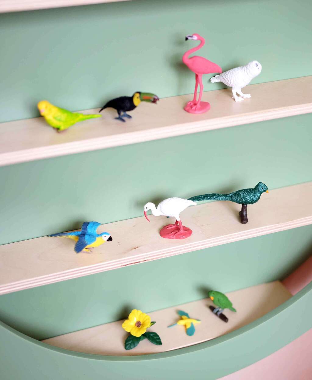 Набор фигурок "Экзотические птицы"