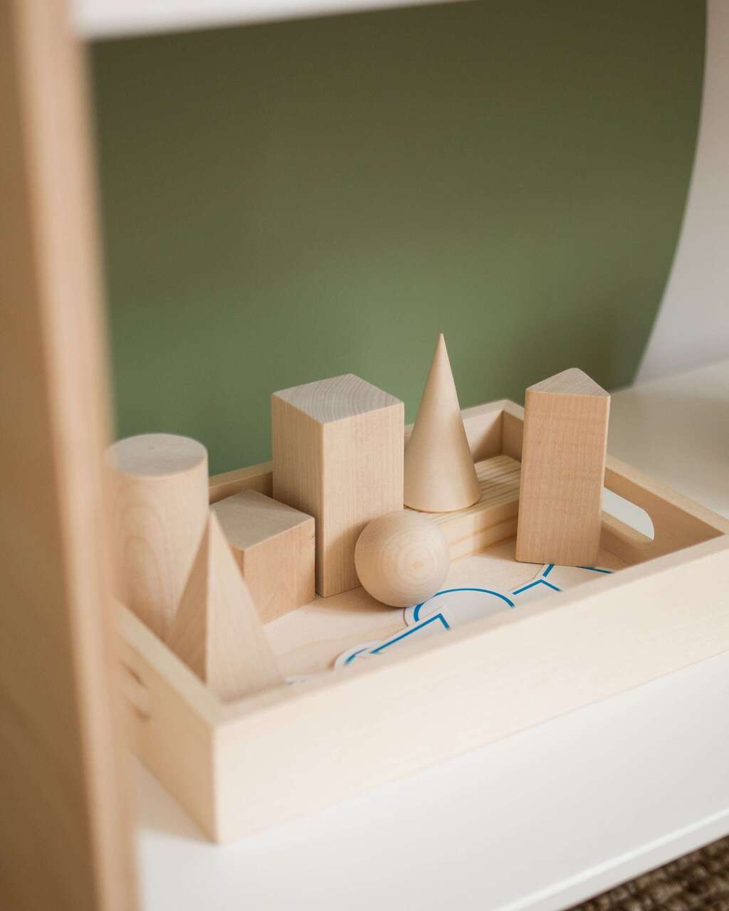 Поднос деревянный 17*25