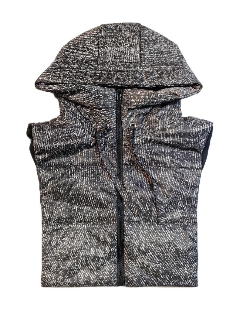 Капюшон с манишкой серый "ТВИД"