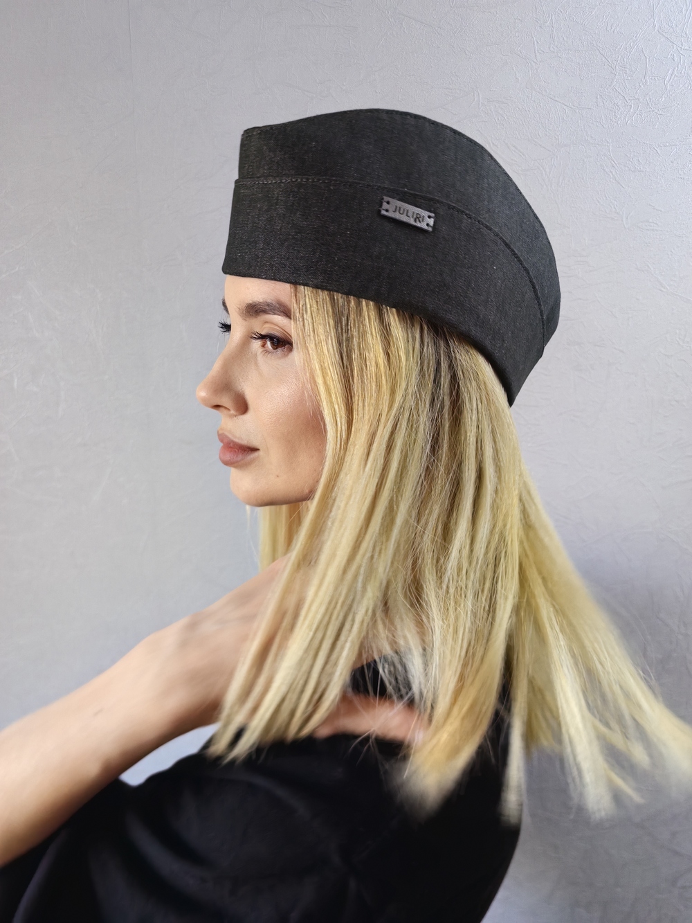 Пилотка джинс