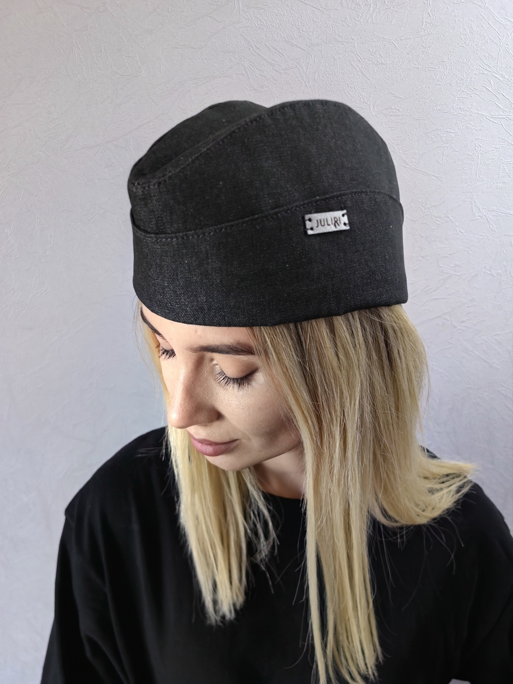 Пилотка из льна