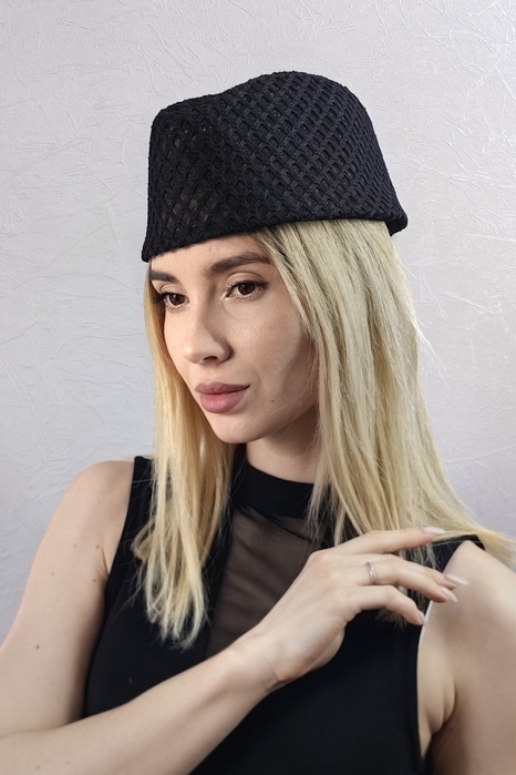 Пилотка, крупная сетка