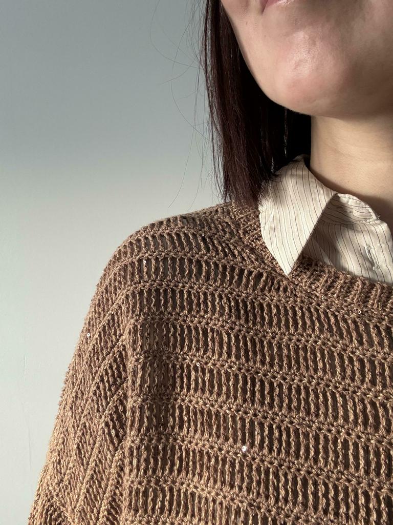 МК джемпер Базовый крючком