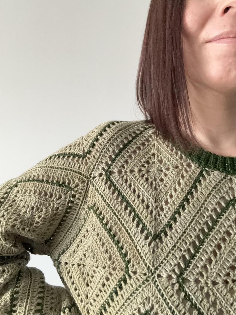 МК джемпер Ромбы