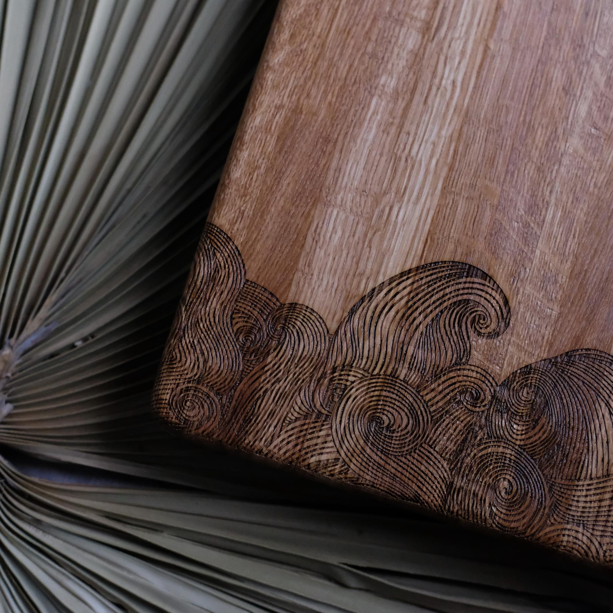 Разделочная доска "Волны"