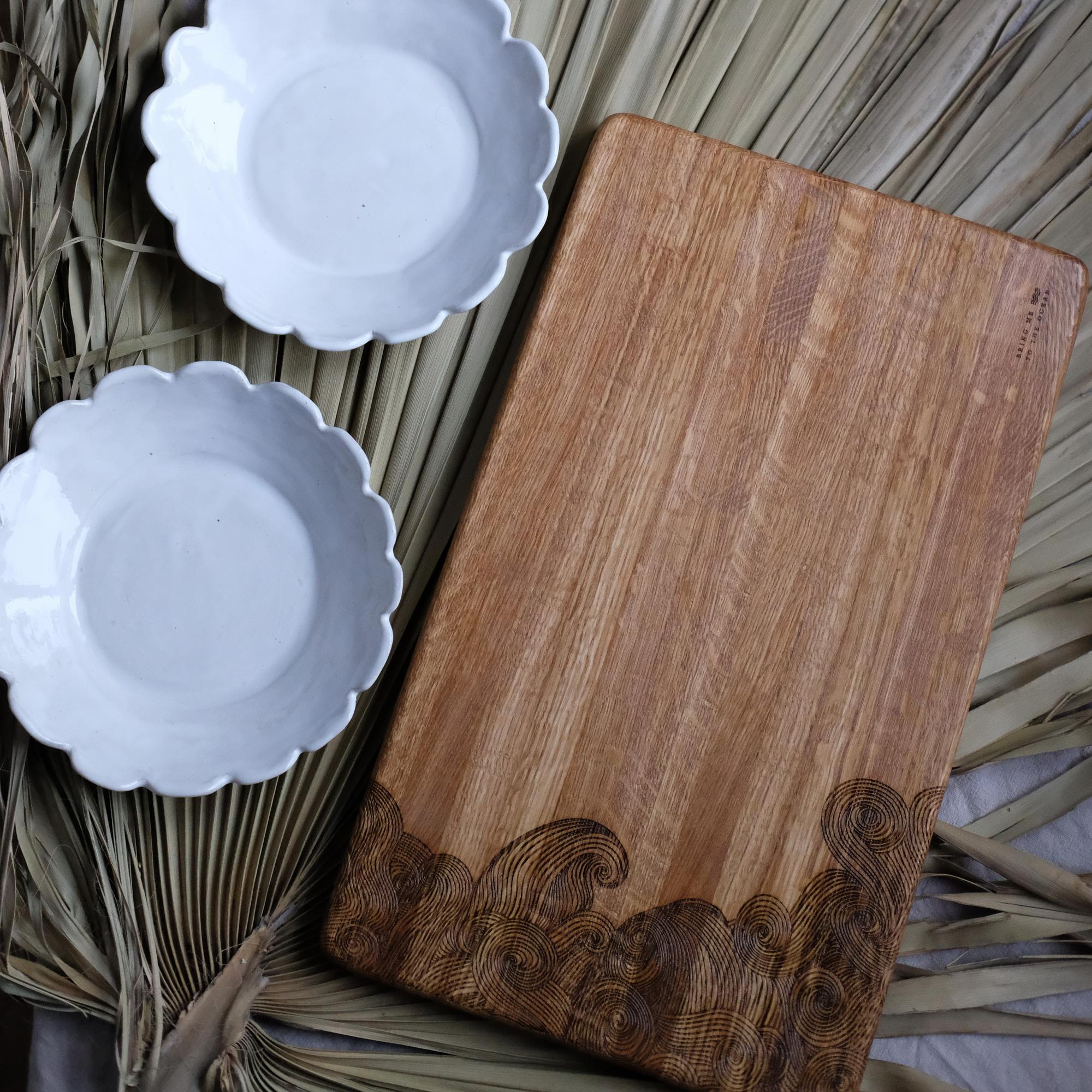 Разделочная доска "Волны"