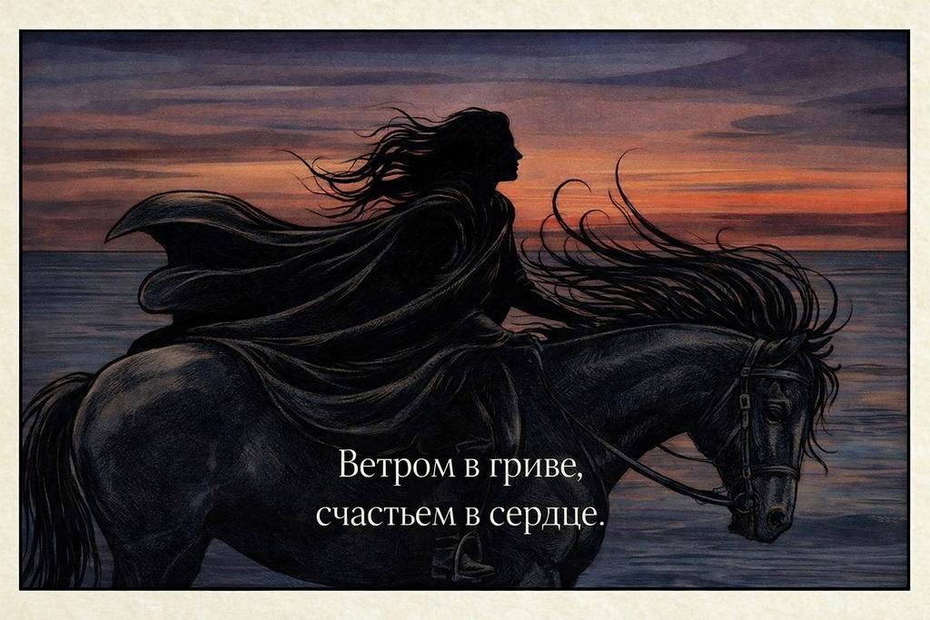 Ветром в гриве, счастьем в сердце