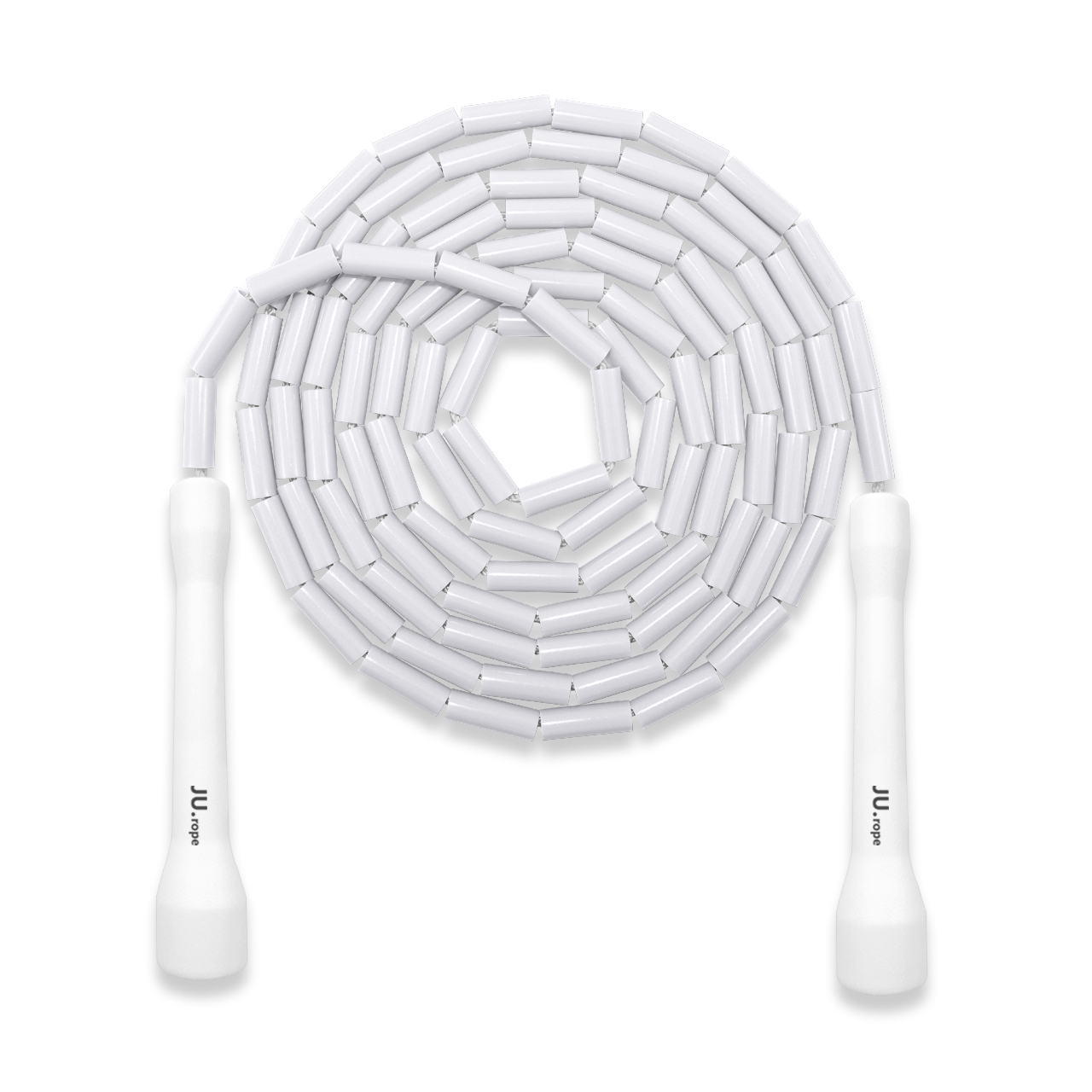 Скакалка звеньевая белый