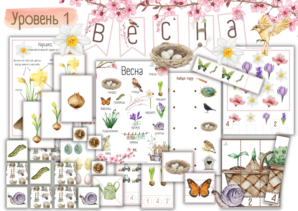 ПРОЕКТ  "ВЕСНА" УРОВЕНЬ 1