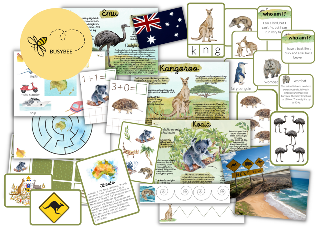 ПРОЕКТ НА АНГЛИЙСКОМ  "AUSTRALIA"