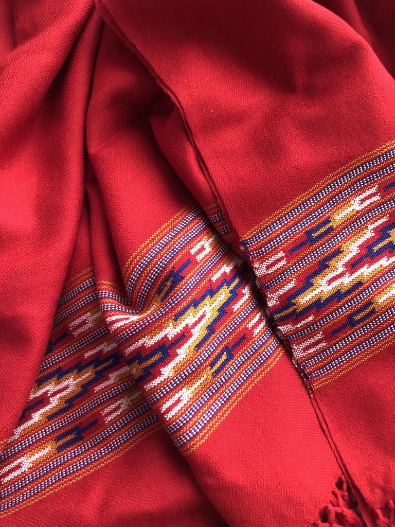 шарф из мериноса