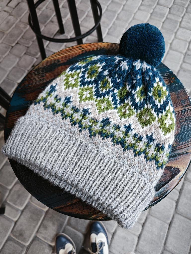 Шапка Narnia forest из натуральной шерсти