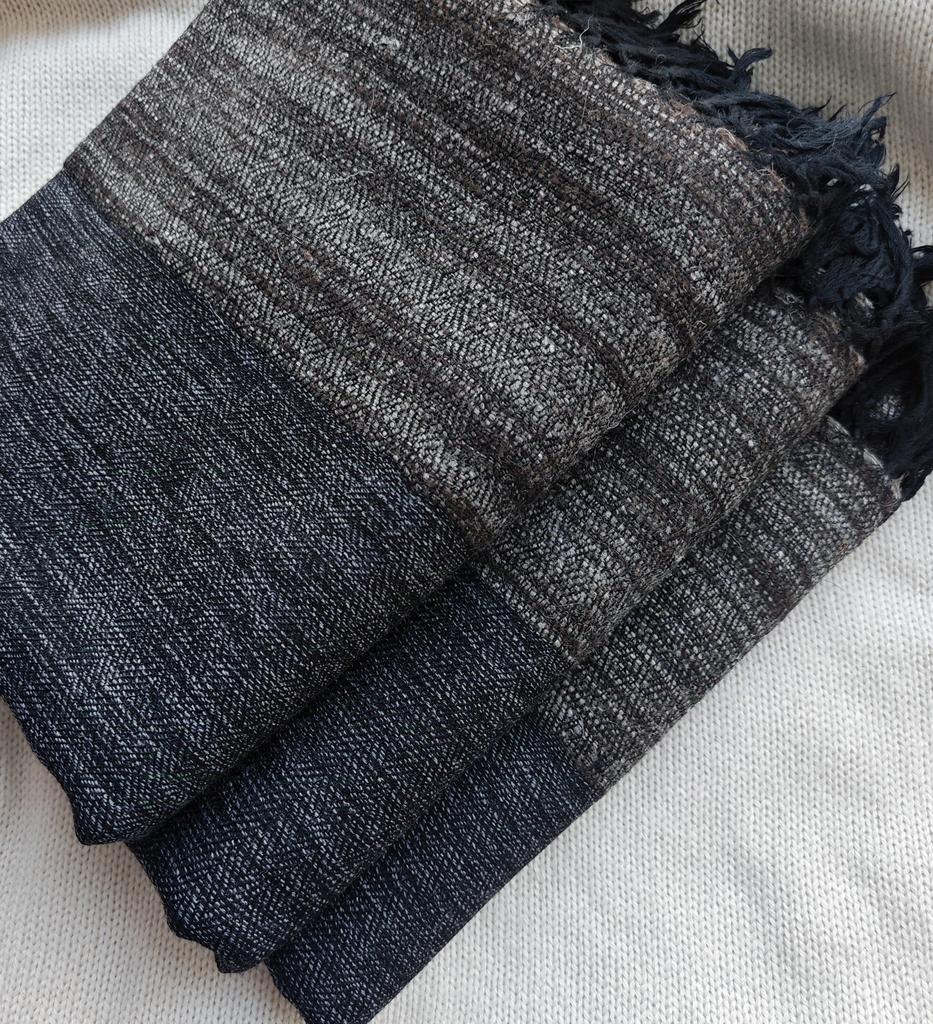 Шарф из шерсти яка Anthracite Grey