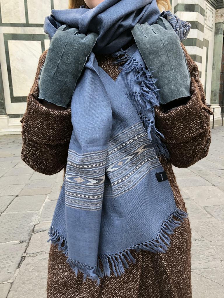 шерстяной шарф