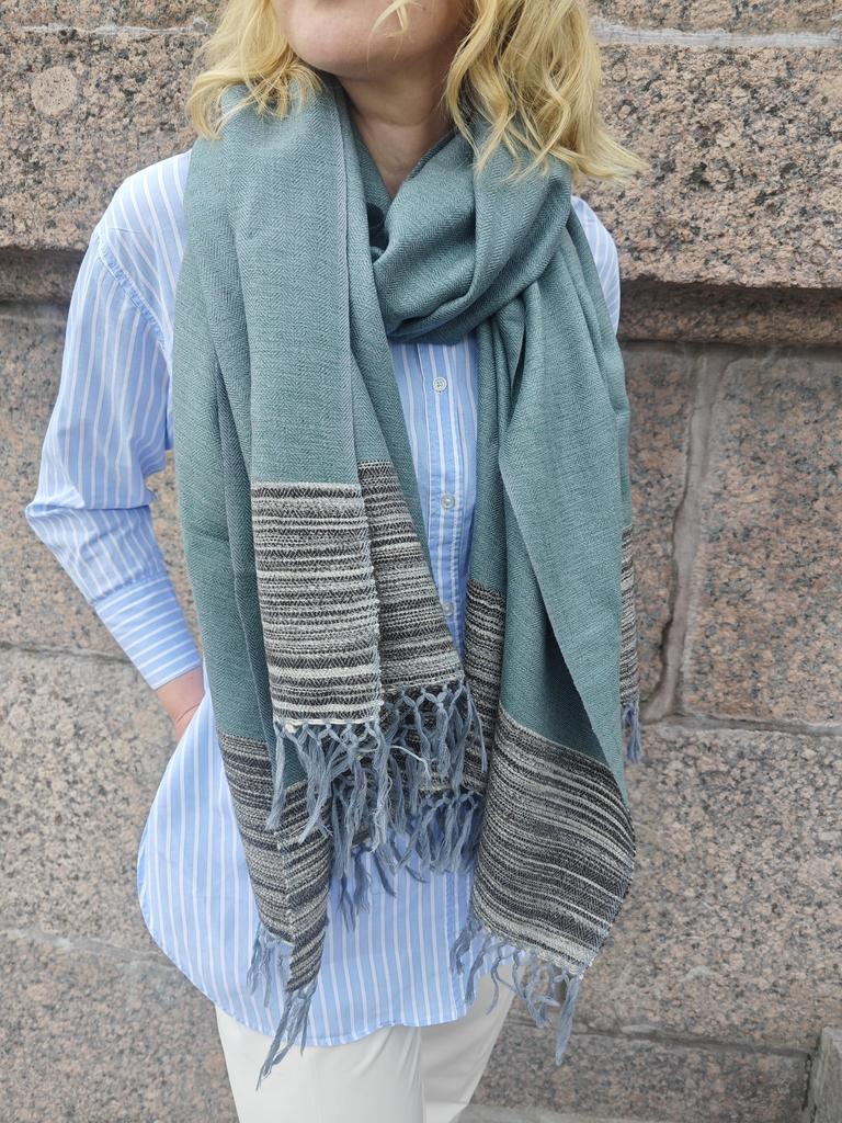 Шарф из шерсти яка Полынь