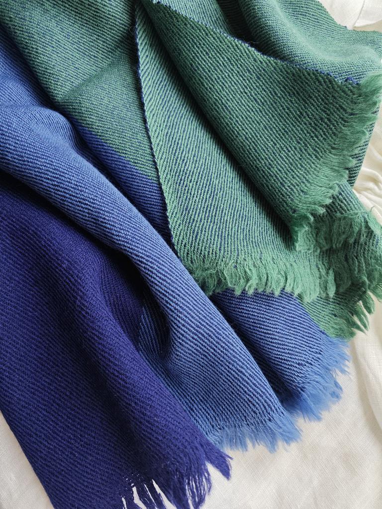 шарф и натуральной шерсти