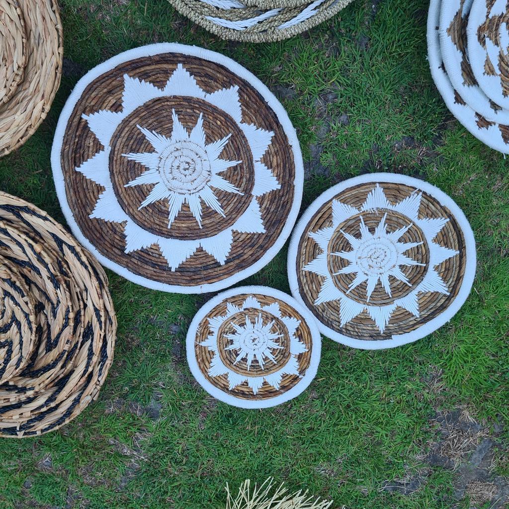 Панно роза Банановый лист (Д30,40,50)