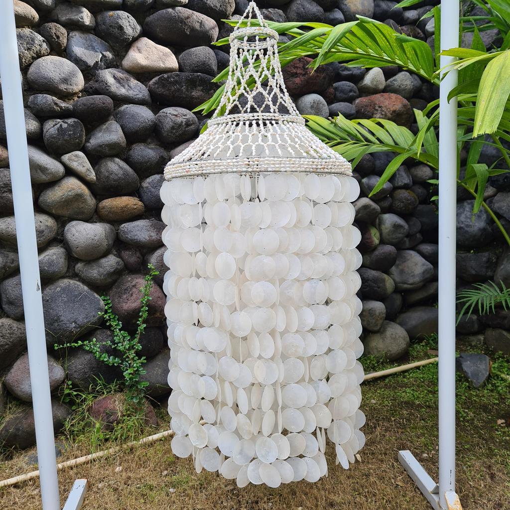 Люстра поющие ракушки Кружевной верх (40х60)