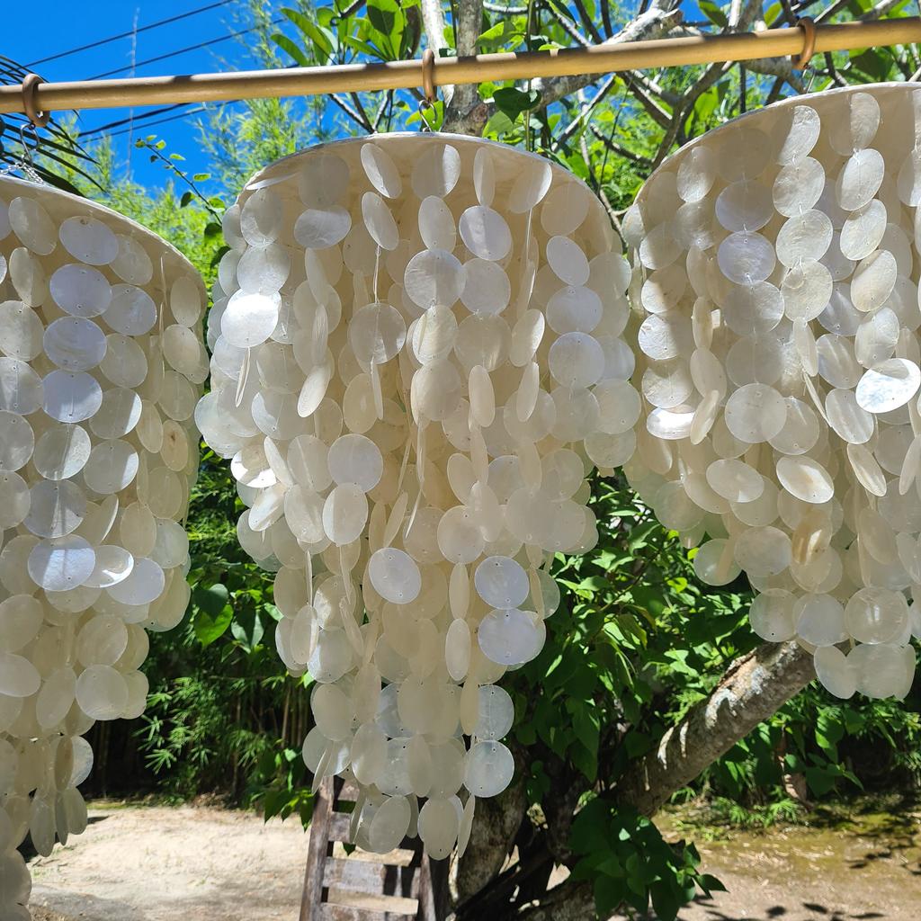 Люстра поющие ракушки Плоская (40х60)