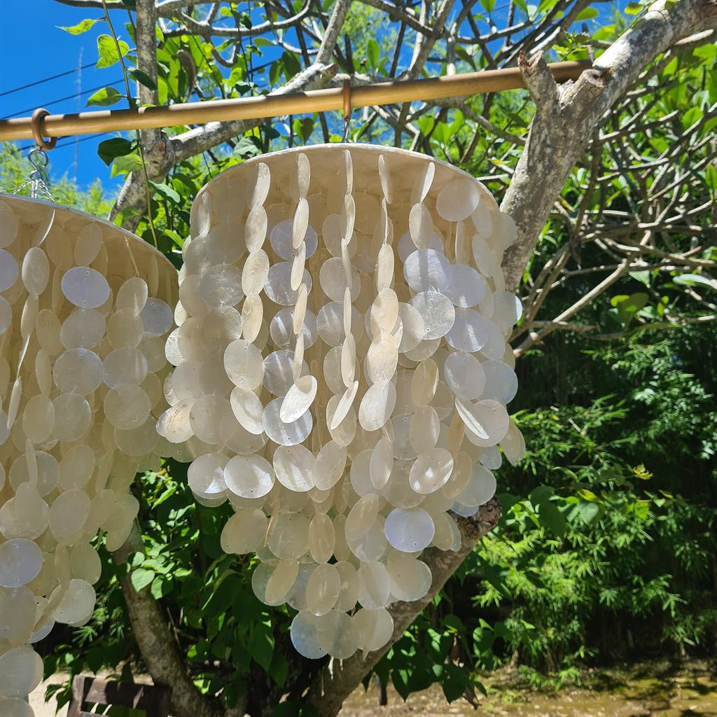 Люстра поющие ракушки Плоская (40х50)