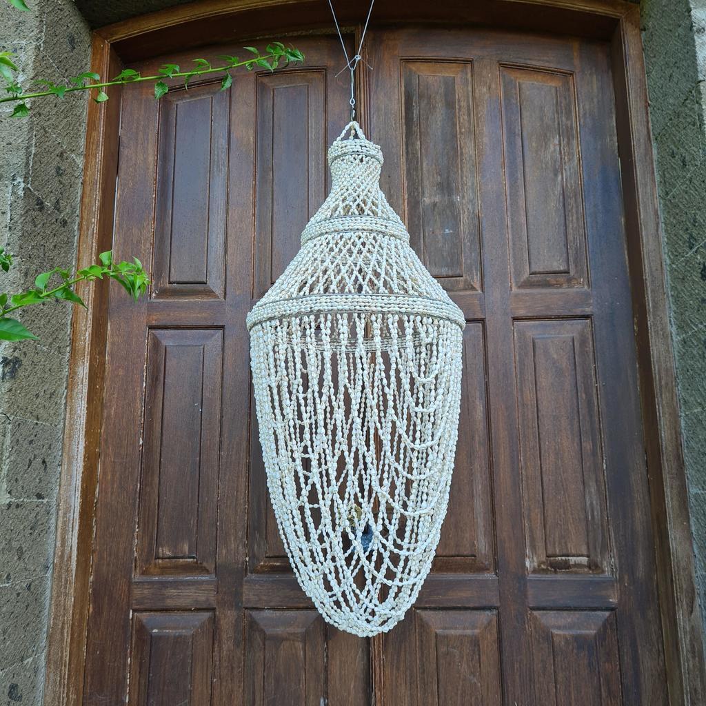 Люстра мелкие ракушки Богемия (Д40)