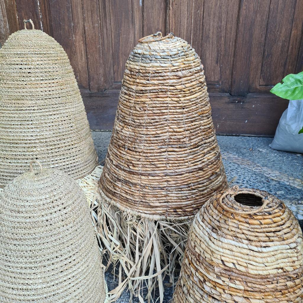 Абажур плетеный Банановый лист (Д40)